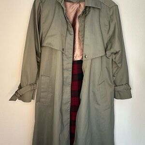 JG Hook Olive Trench Coat